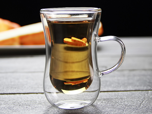 双层葫芦形花茶杯