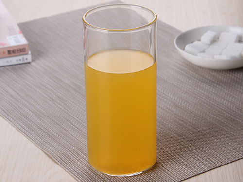 单层玻璃水杯