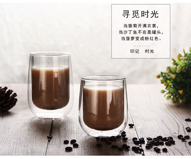高硼硅双层玻璃杯10